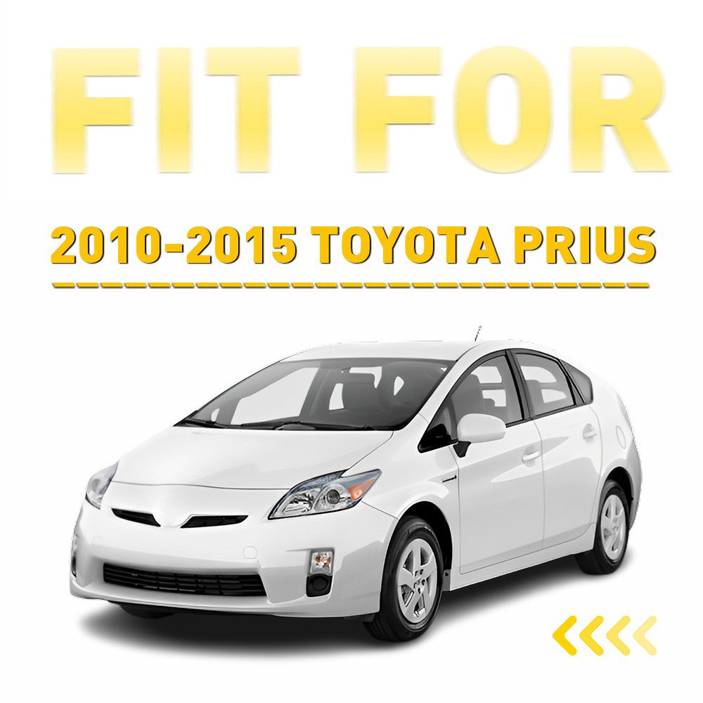 For Toyota Prius 2010-2015 Front Wiper Windshield Side Cowl Extension Cover Trim