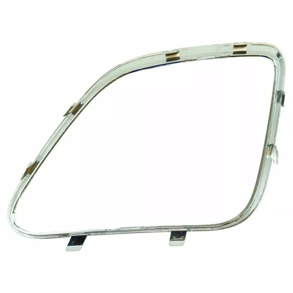 New Front Upper Grille Trim Molding Chrome Pair Set Fits 2005-2009 Pontiac G6