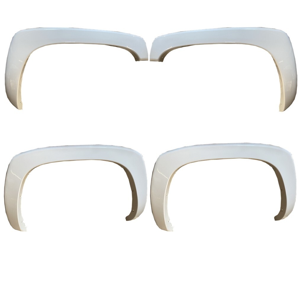 Painted white 8624 For 00-06 Chevy Suburban Fender Flares Protector Set OE Style