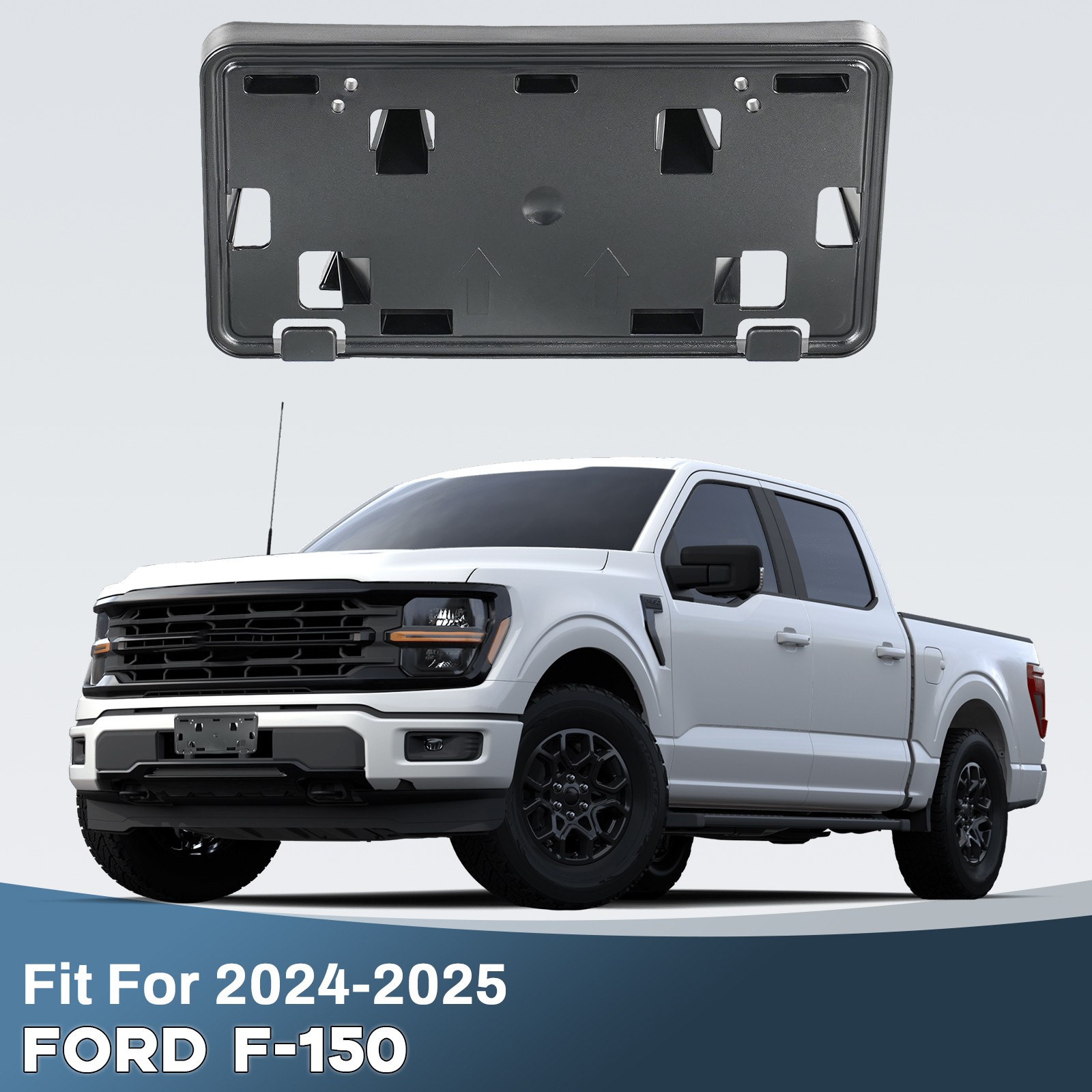 For 2024-2026 Ford F-150 Front License Plate Mounting Bracket RL3Z-17A385-BA