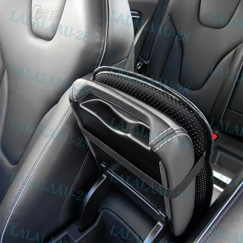 New Carbon Fiber Center Console Armrest For FORD FOCUS ST Cushion Mat Pad Cover