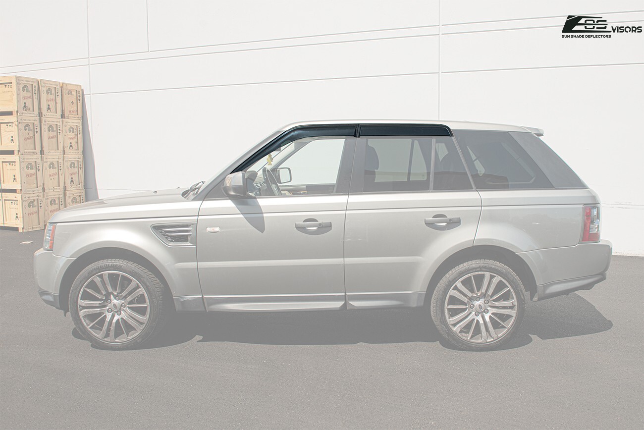 EOS Visors For 06-13 Range Rover Sport Smoke Tinted Side Vent Window Rain Guards