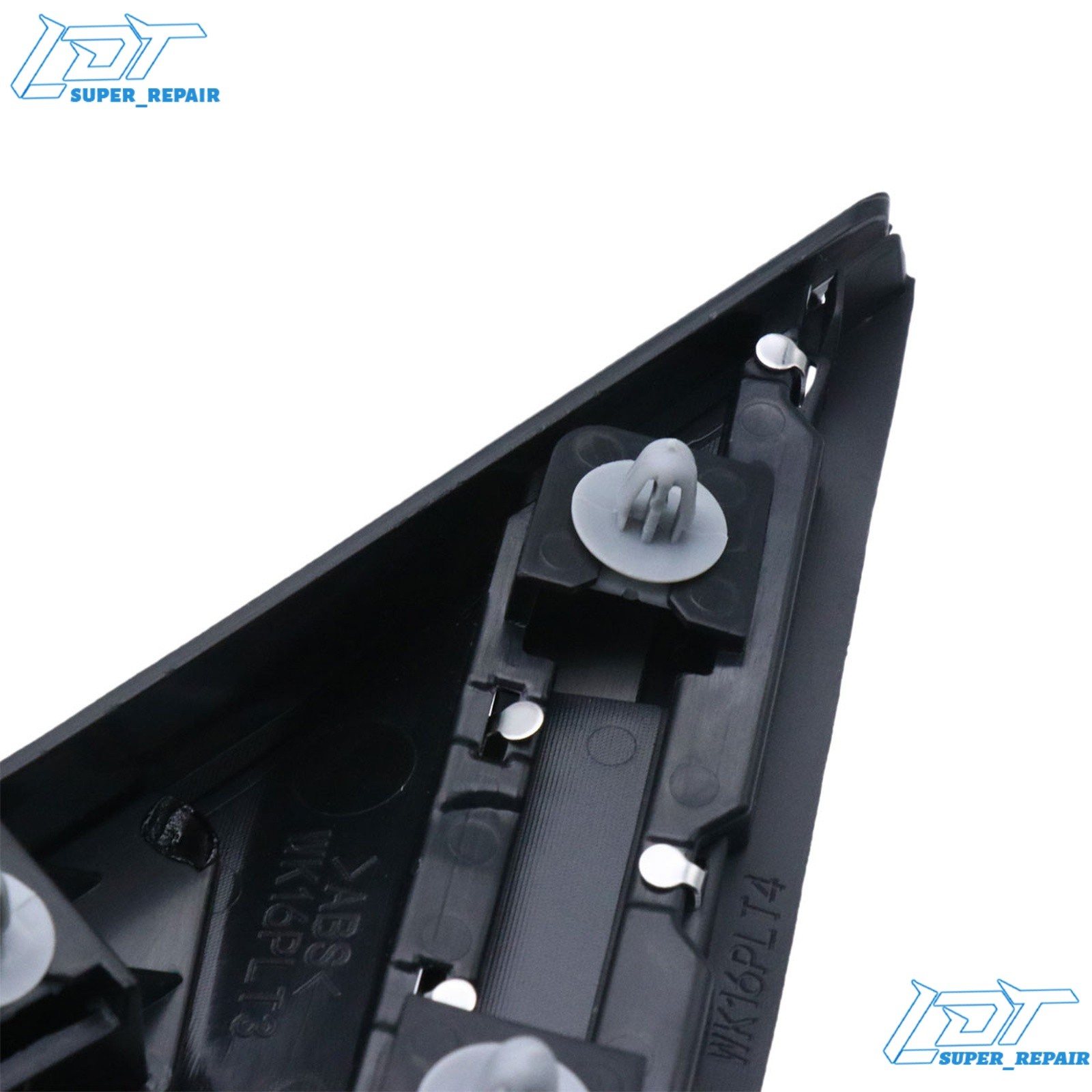 For 2017-2025 Honda Ridgeline Mirror Corner Triangle Cover Pillar Trim Left Side