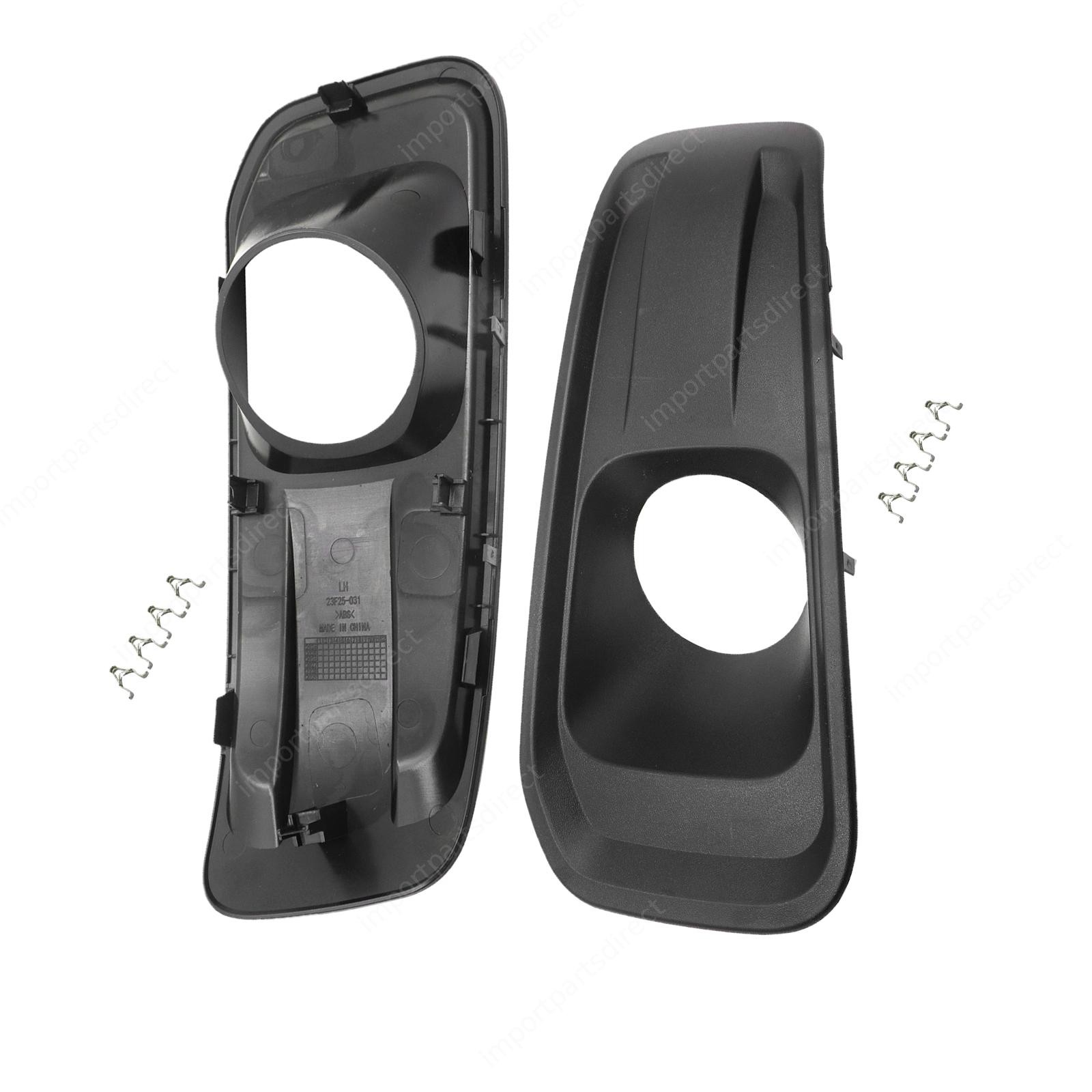 Fog Lamp Light Bezel Trim Driver Passenger FOR 2023-2025 Ford F250/350/450/550