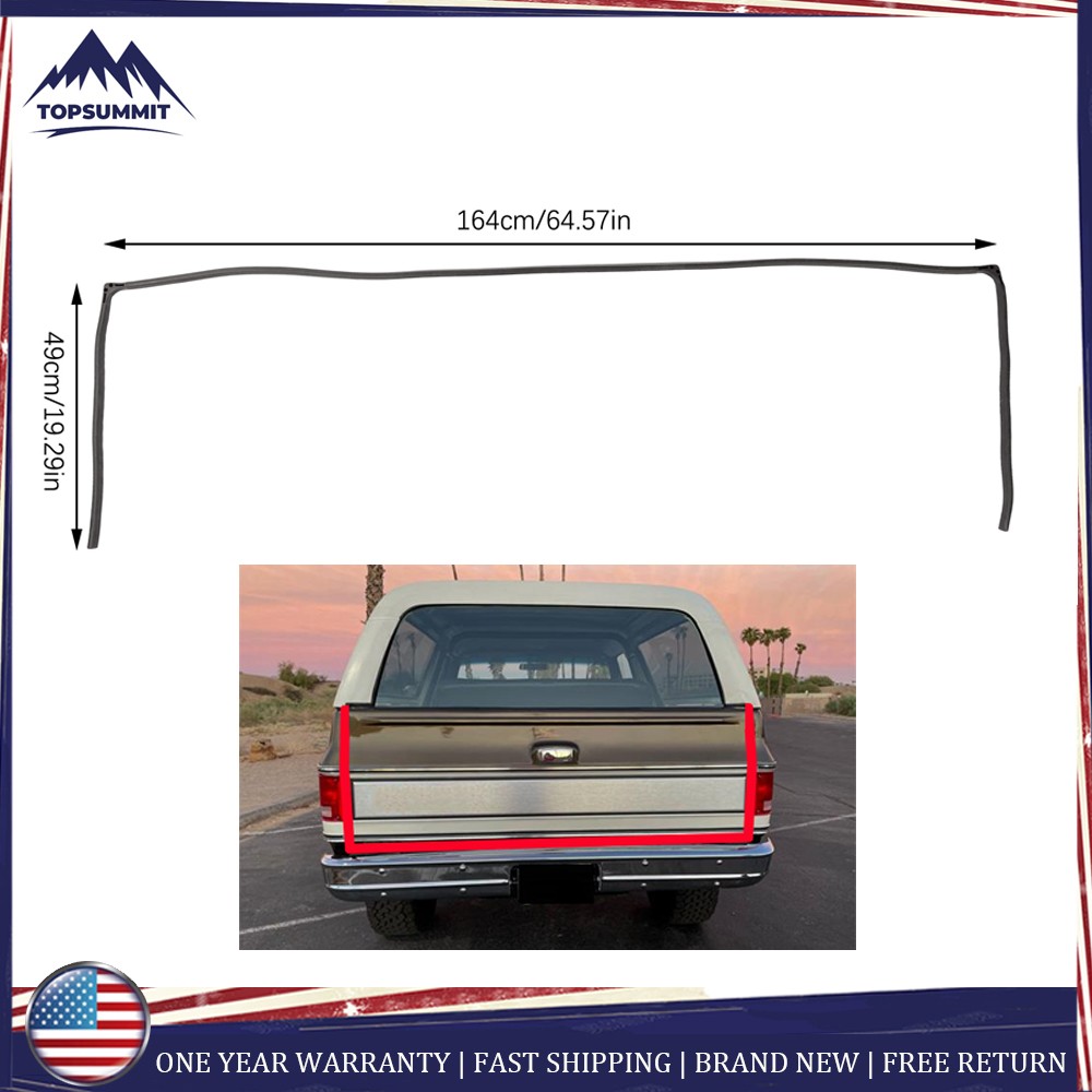 Tailgate Sealant Strip High Quality Rubber For Chevy Blazer/GMC Jimmy 1973-1991
