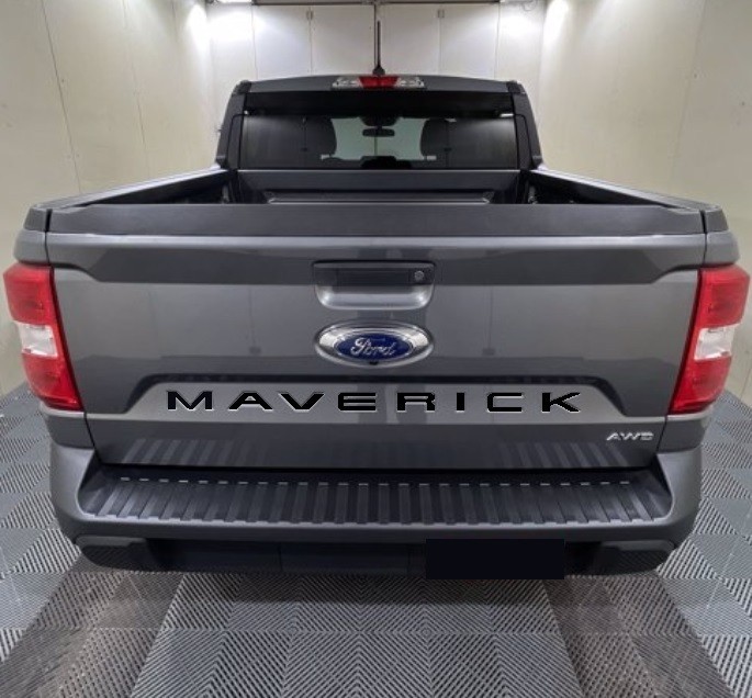 For 2022-2026 Ford Maverick Tailgate Letter Overlay Decals Insert Inlay