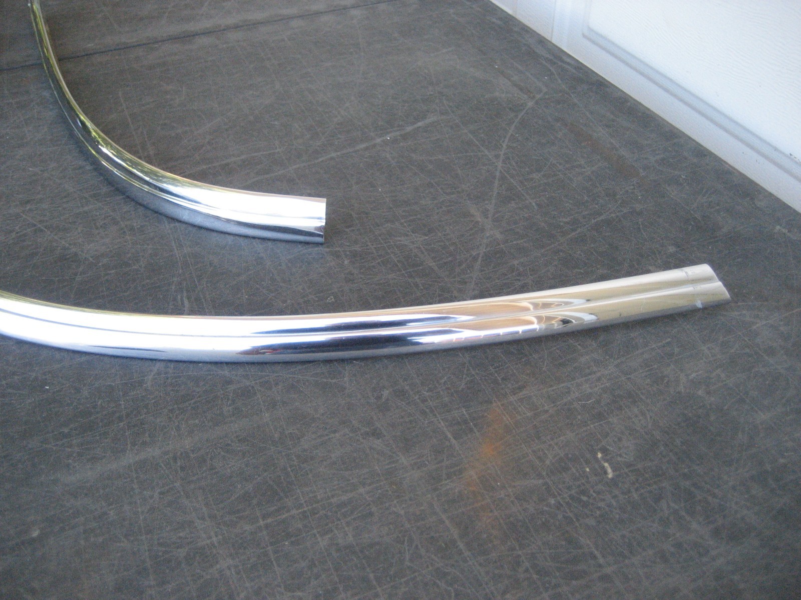 1958 BUICK WINDSHIELD MOLDING TRIM (4) PIECE-4 DOOR HARDTOP SUPER RIVIERA TRIM
