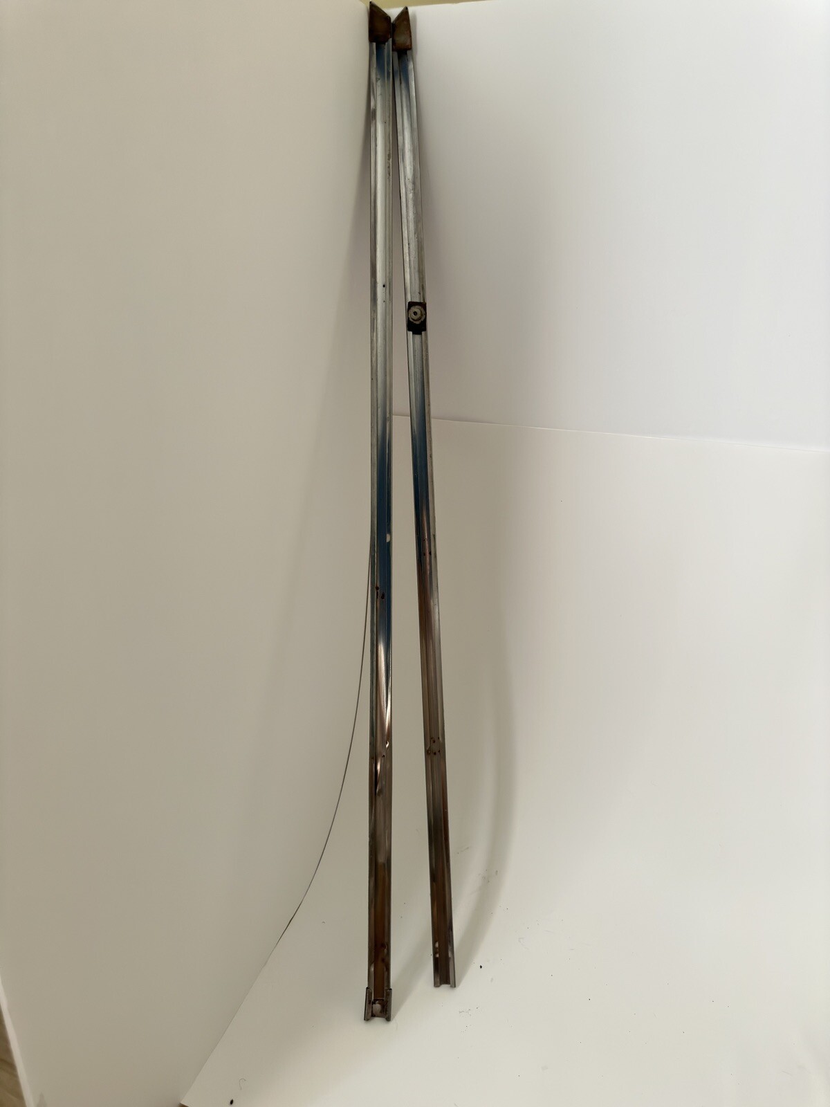 Mercedes-Benz W110 Trunk Upper Molding 2 Piece Set