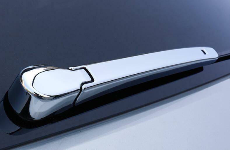 For Ford Edge 15-2024 ABS Chrome Tail Rear Window Rain Wipers Cover Trim 2PCS