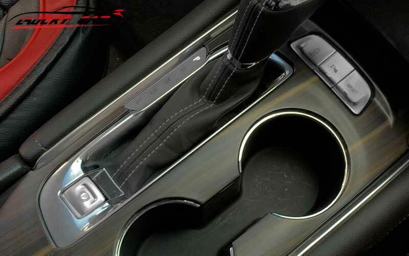 Gear Shift Button Sticker Silver Middle Console Fits For Chevrolet Malibu 16-21