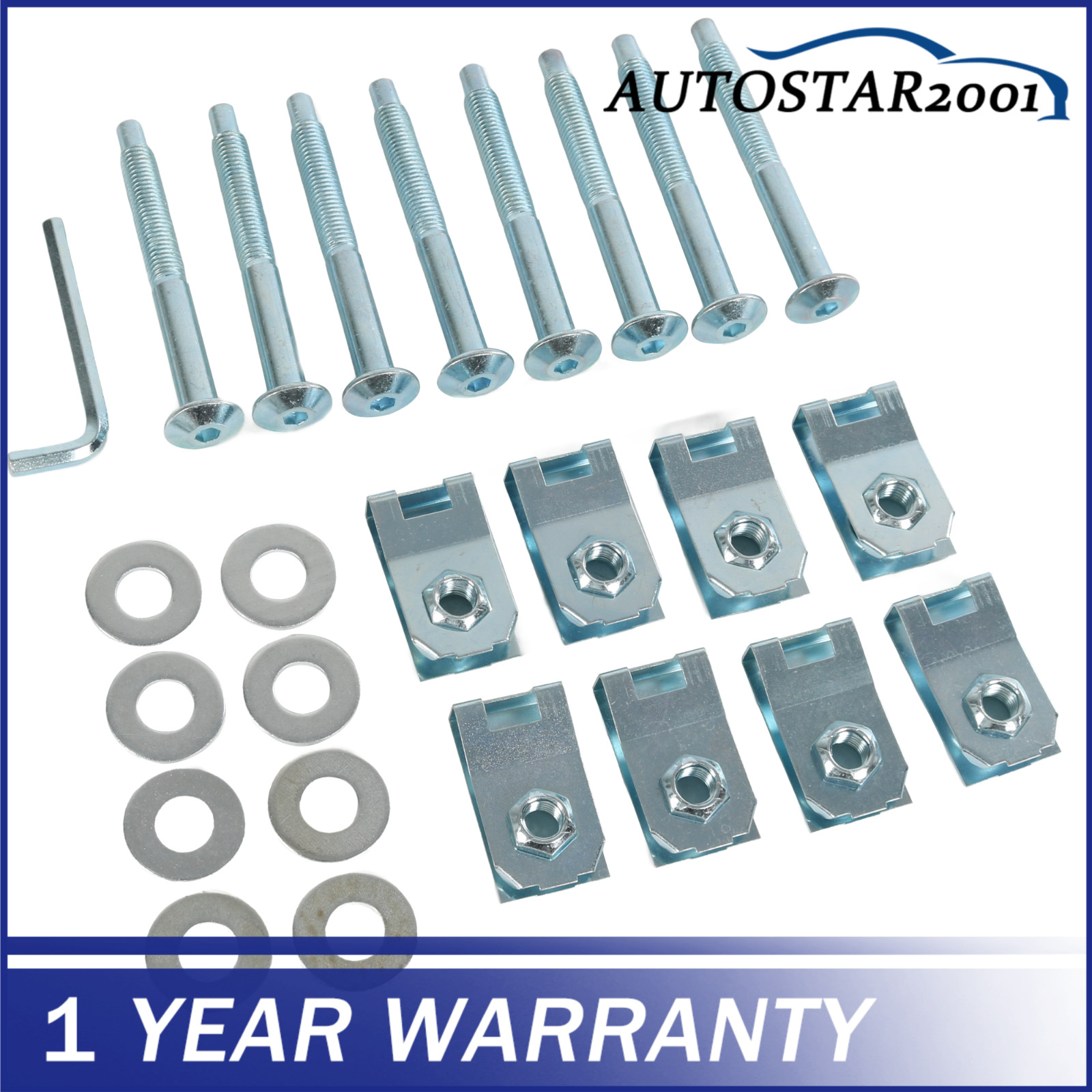 8 Bolts Bed Mounting Hardware Kit 924-312 Fits For Ford F150 Truck 2004-2014 NEW