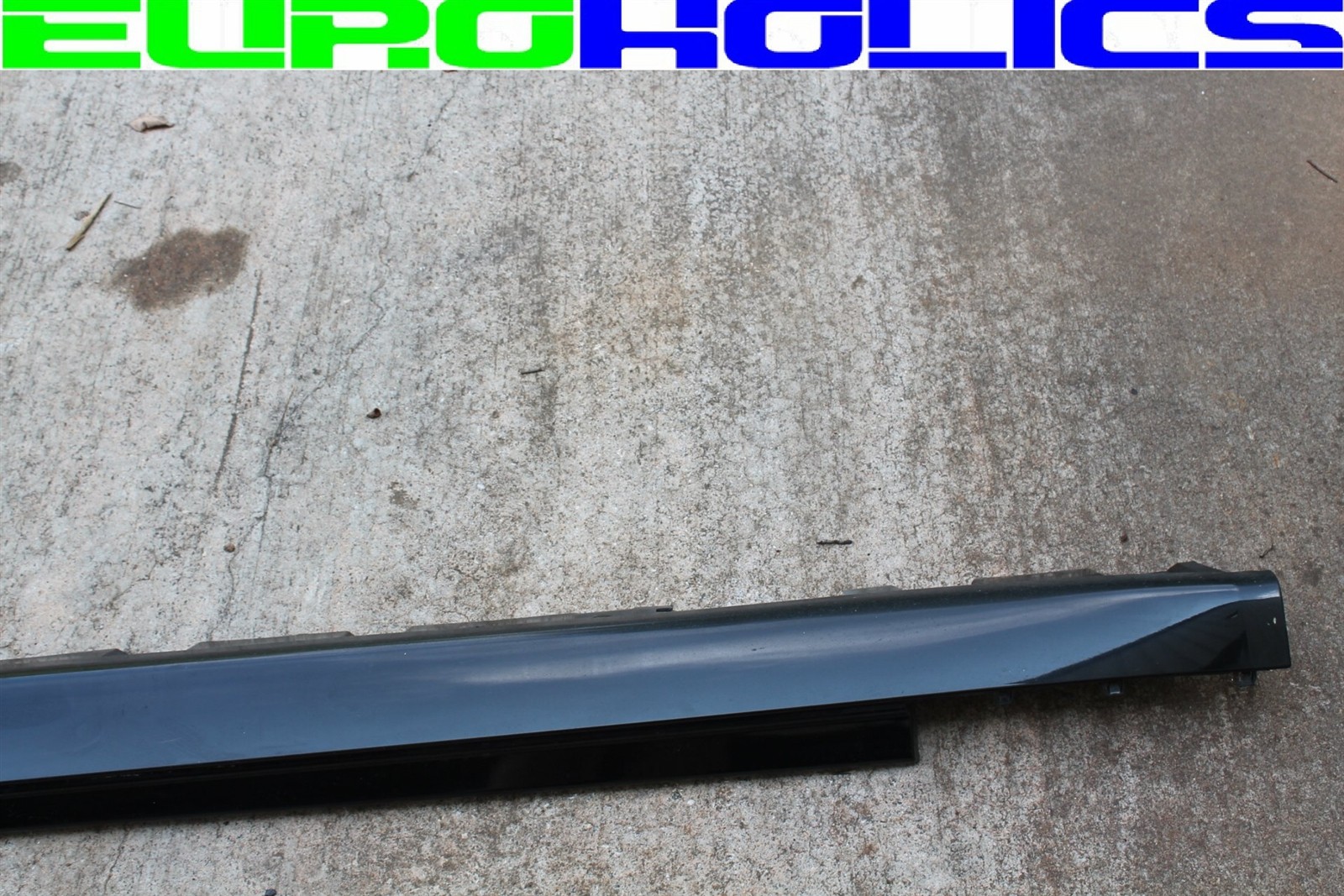 OEM BMW F01 750i 09-15 SWB Left Driver Side Rocker Molding Skirt BLACK 475