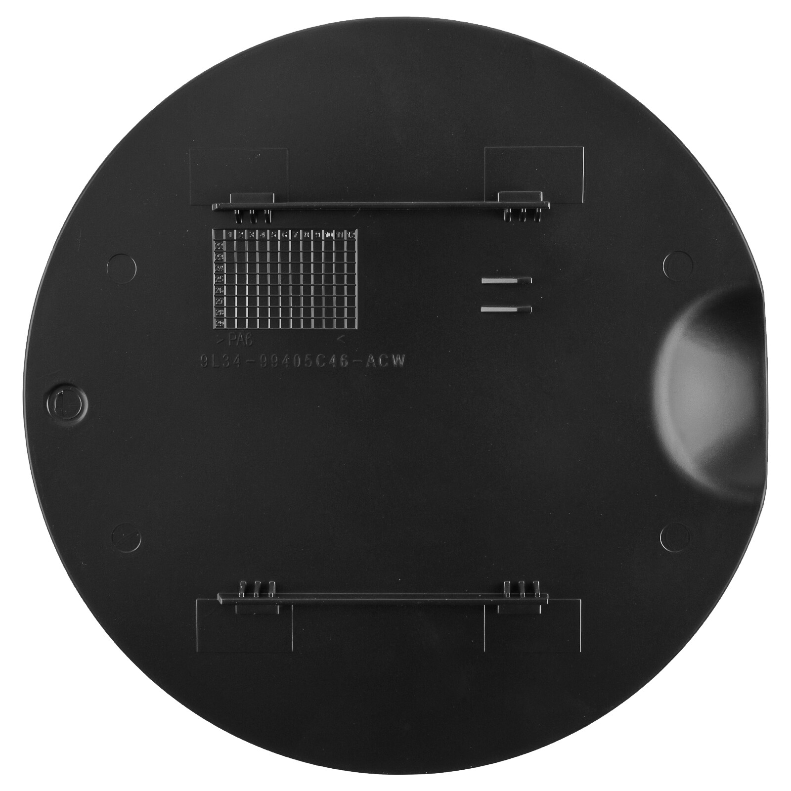 Fuel Gas Tank Filler Lid Door Cap for 09-2014 Ford F-150 F150 9L3Z-99405A26-AA