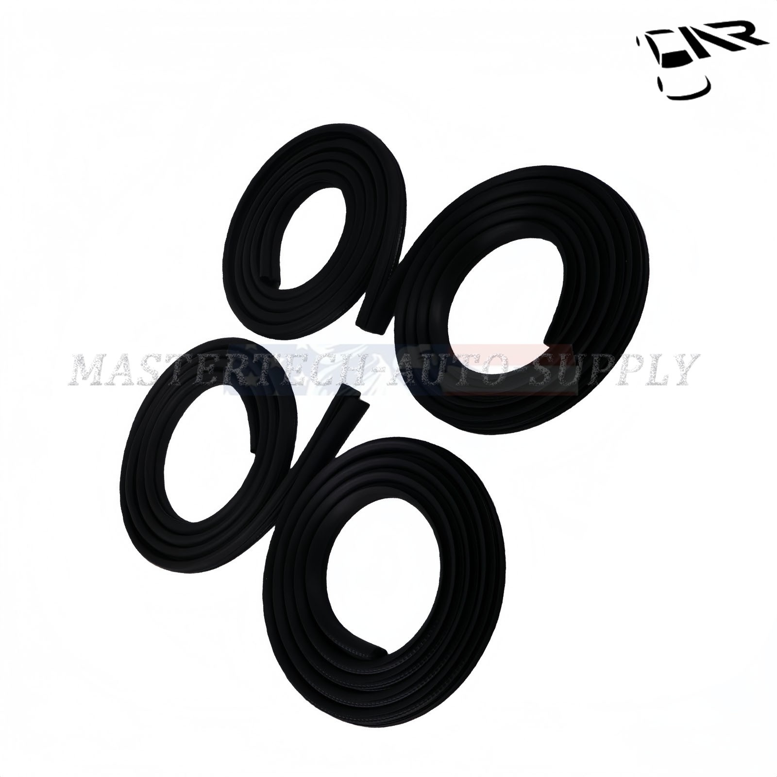 4pcs Left Right Front Rear Door Weatherstrip Seal Fit Toyota 4Runner 1998-2002