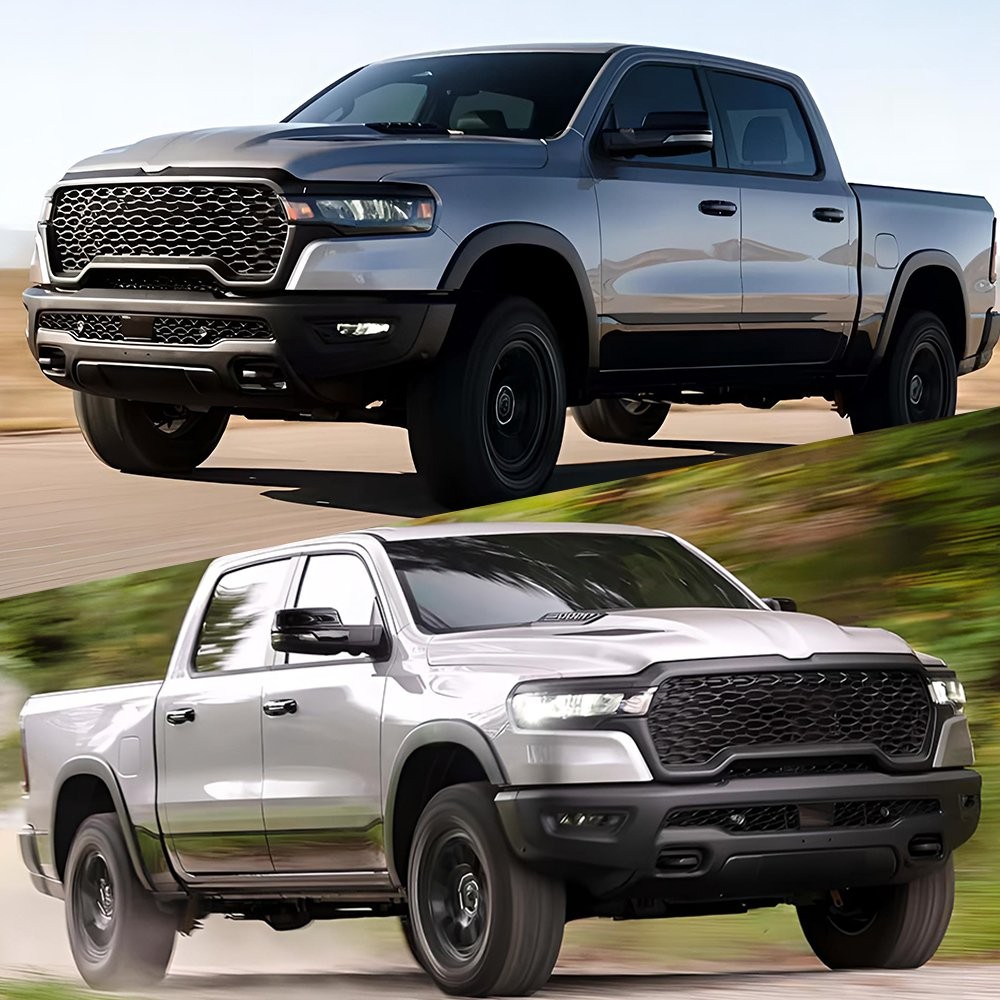 Gloss Black Door Window Pillar Post Cover Trim For 2019-2025 Dodge Ram 1500 4PCS