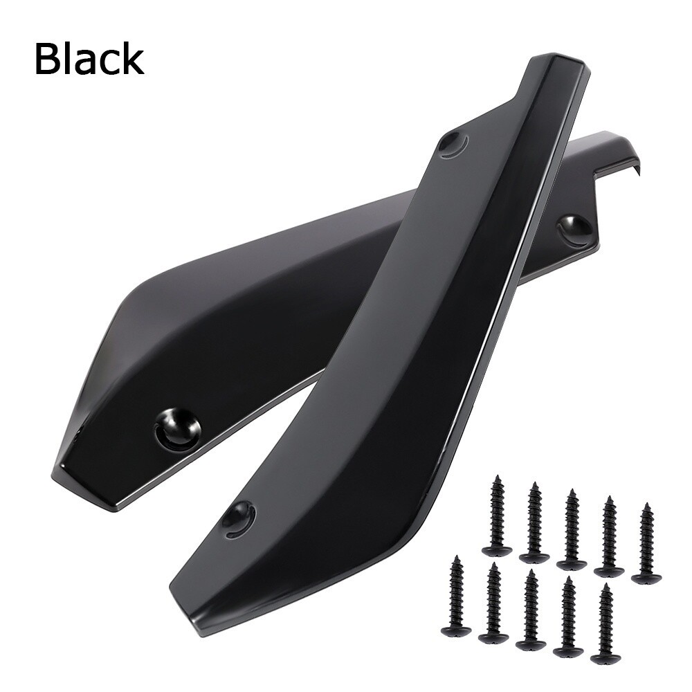 For 12-17 Hyundai Accent Front Bumper Lip Spoiler+Side Skirt+Rear Lip+Strut Rods