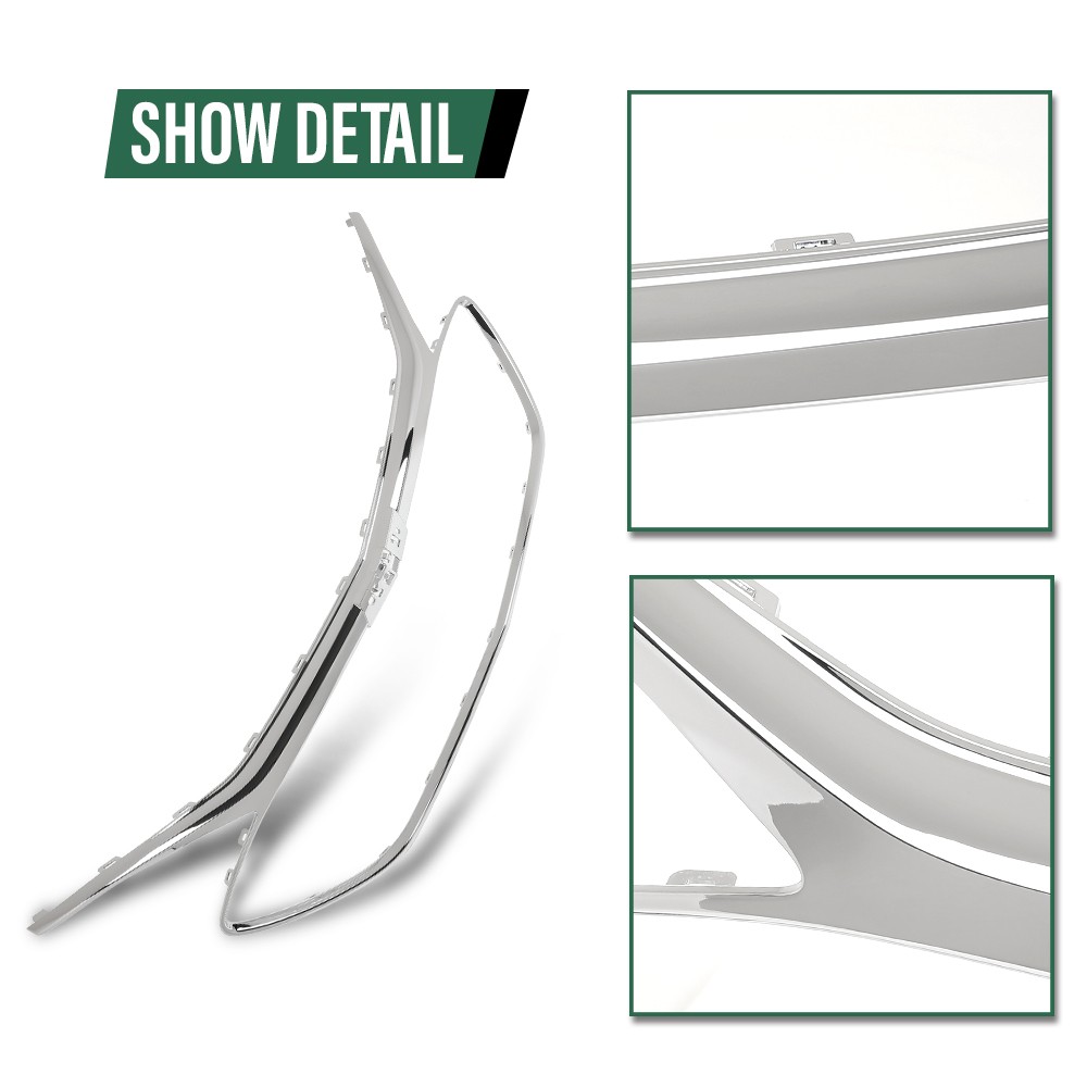 Fit For 19-22 Chevrolet Malibu Chrome Front Grille Trim Middle Frame 84473374