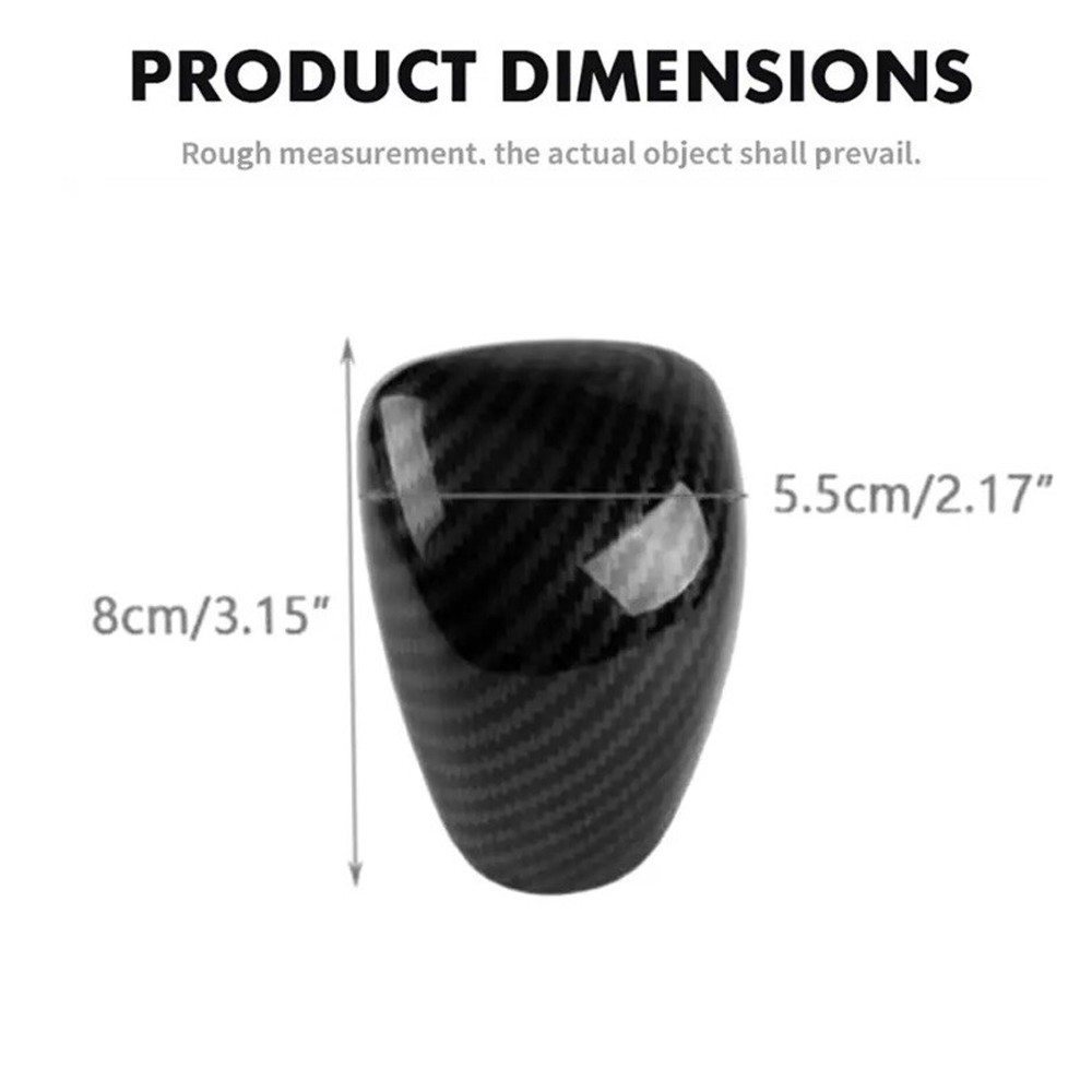 ABS Carbon Fiber Color Gear Shift Knob Cover Fit For Honda Accord 2013-2017 NEW
