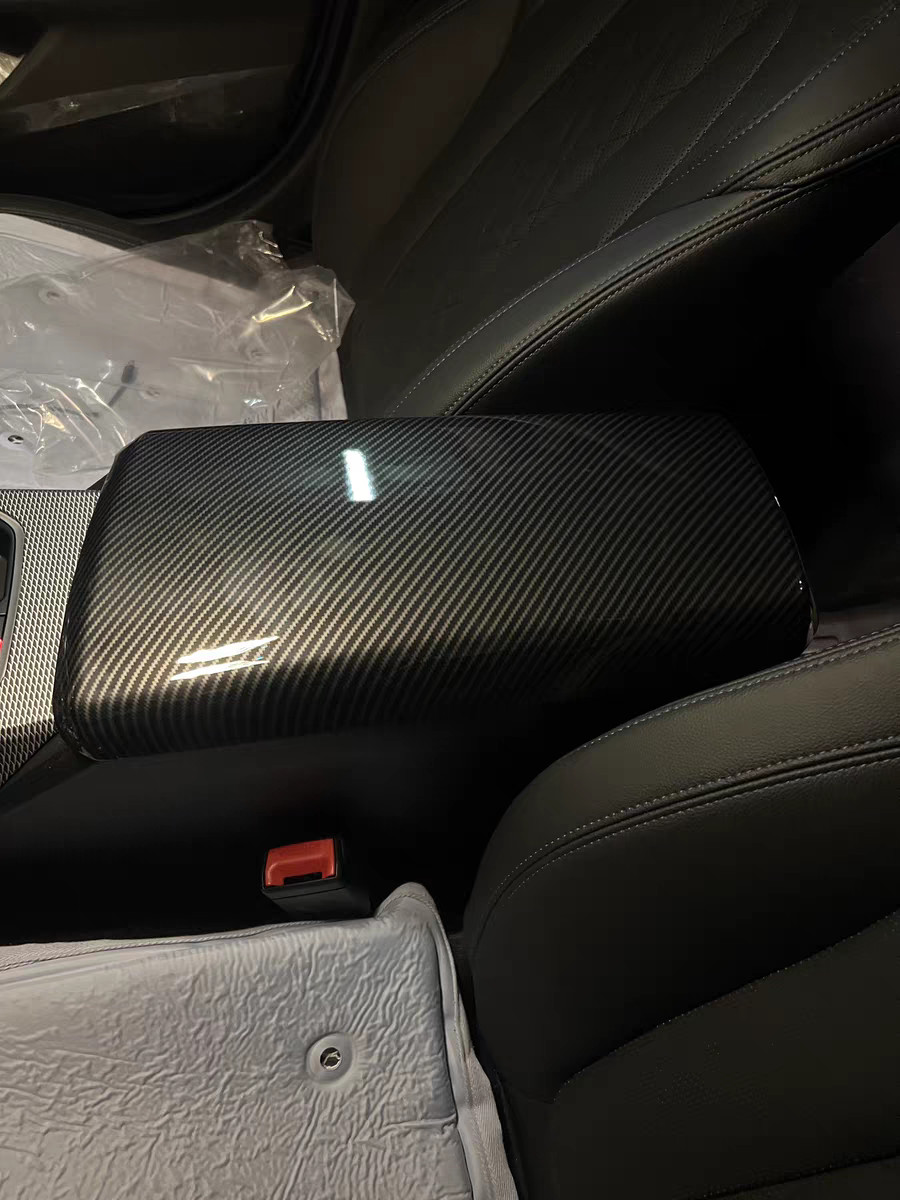 For BMW G20 G28 330i Carbon Fiber Color Car Interior Center Armrest Box Cover
