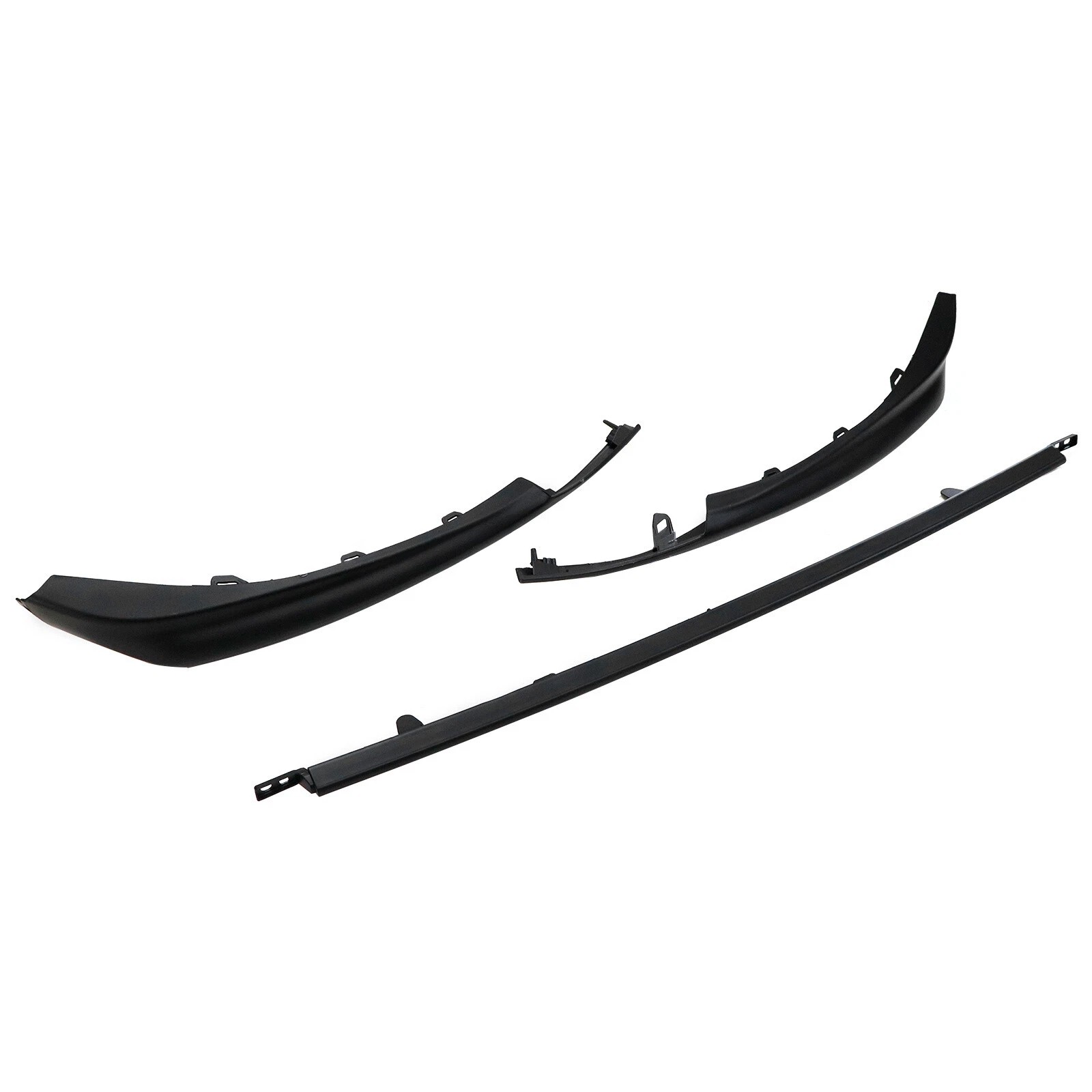 For 2021-2023 Toyota Camry SE/XSE Matte Black Front Bumper Lower Trim Molding