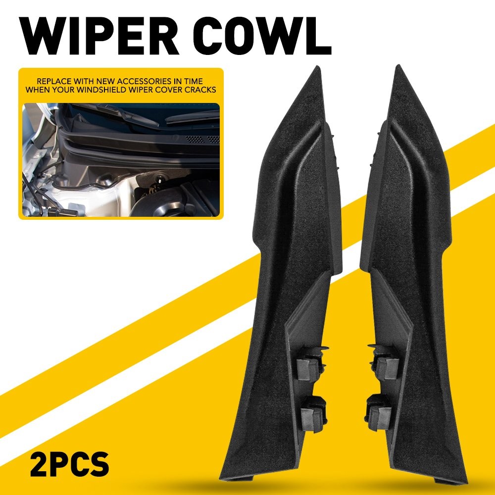 For Hyundai Elantra 11-16 Front Side Windshield Wiper Extension Cowl Cover Trim