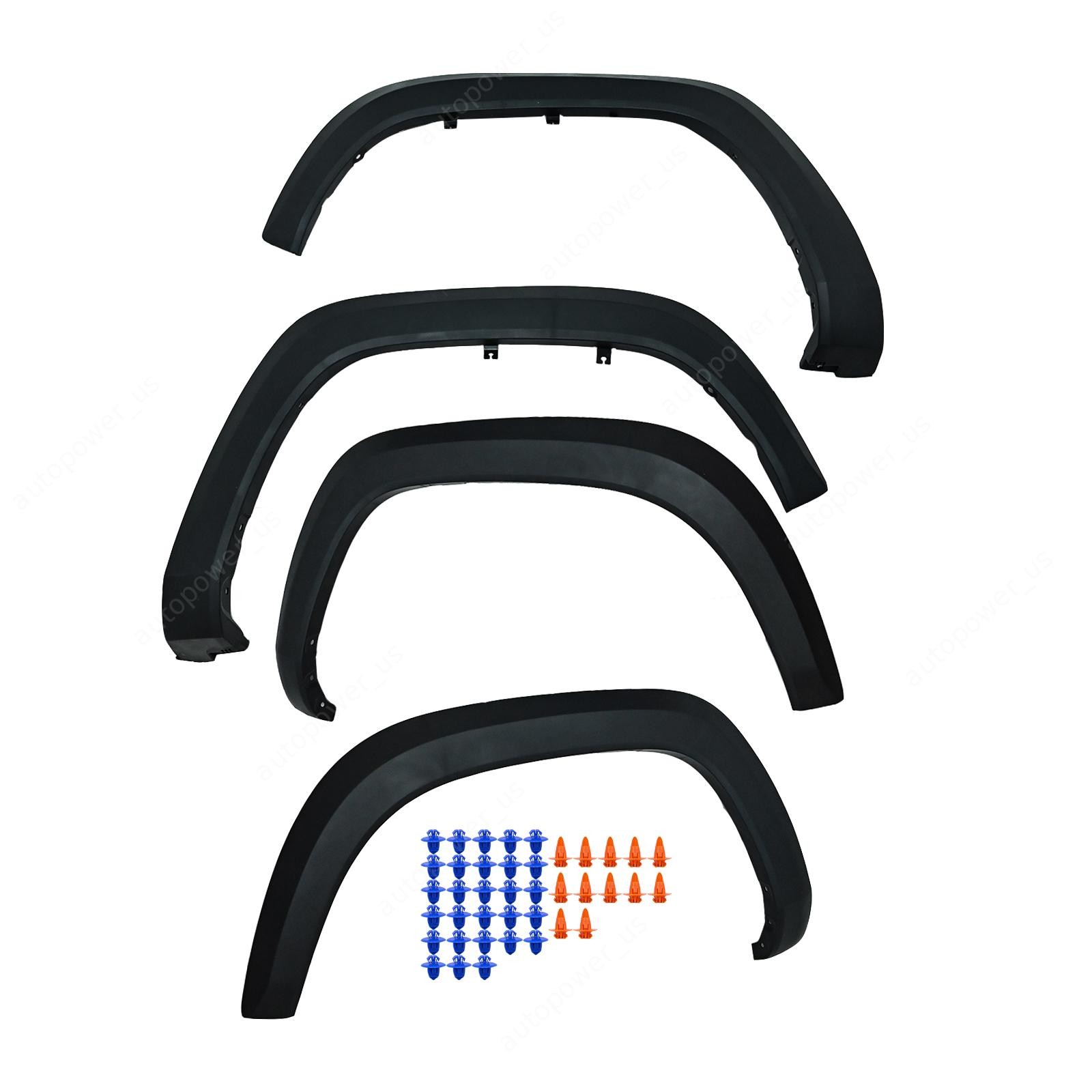Front Rear Left Right Side Wheel Fender Flare Trim For 2016-2023 Toyota Tacoma