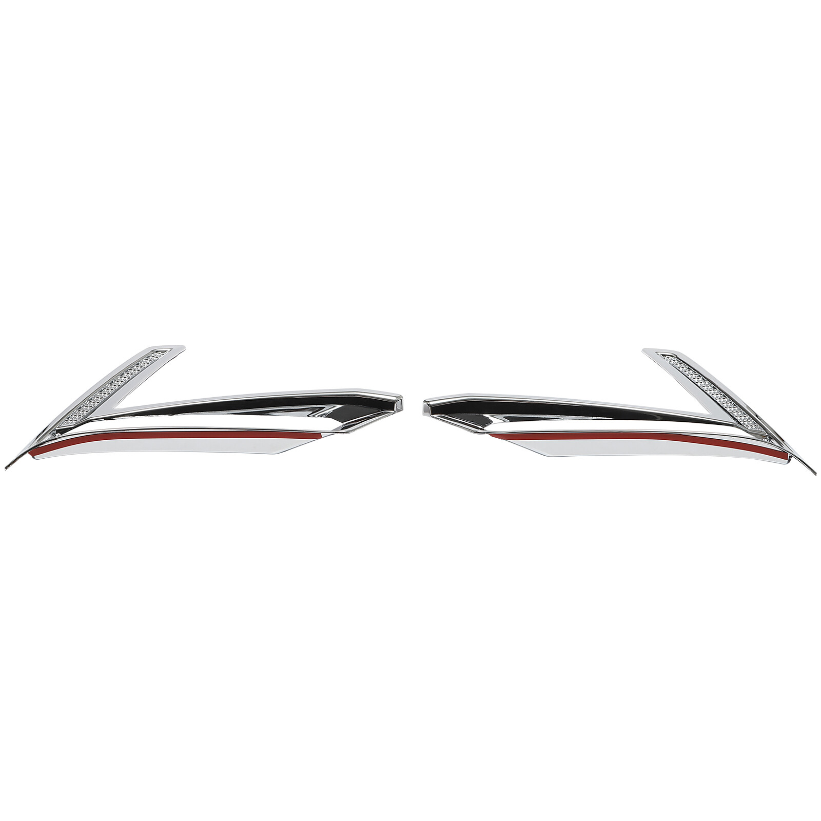 2X ABS Plastic High-quality Cover Trims For 2023 Honda CR-V CRV Front Fog Lamps