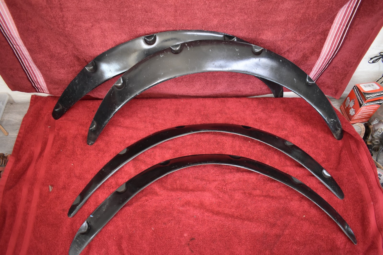 70-78 Datsun 240Z 260Z 280Z COUPE bolt on fiberglass fender flare set of 4 NEW