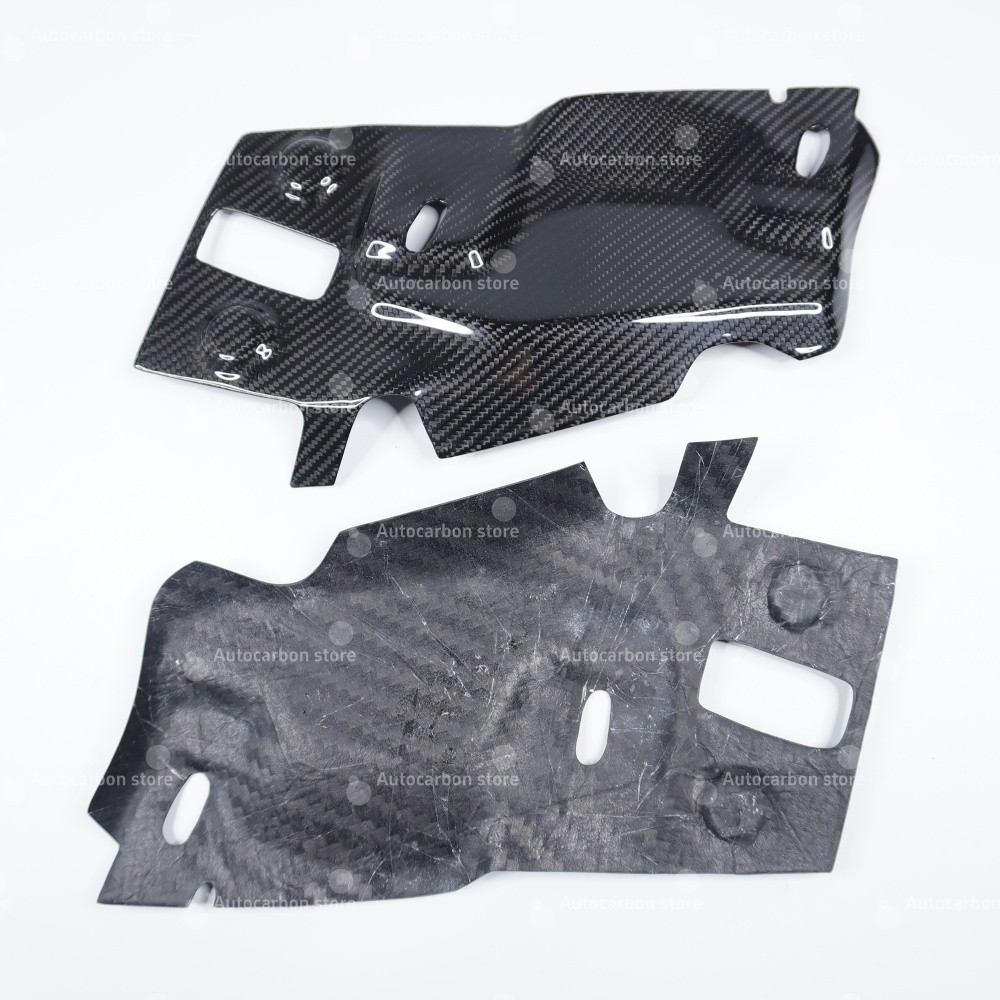 Dry Carbon fiber Headlight dust cover For BMW 3 series M3 E9X 2009-2012