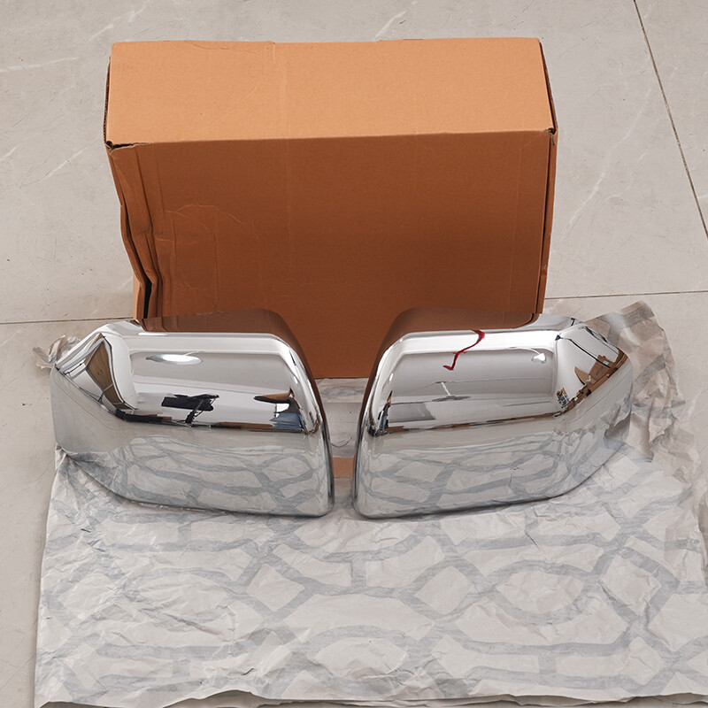2PC For 2015-2020 Ford F150 F-150 Top Chrome Pair Replacement Mirror Covers Cap