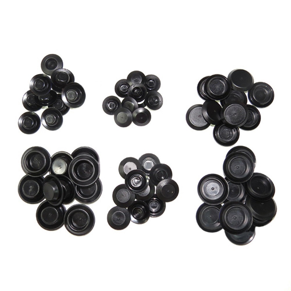 60 Piece High Quality Flush Mount Plastic Hole Assortment Auto Body Sheet
