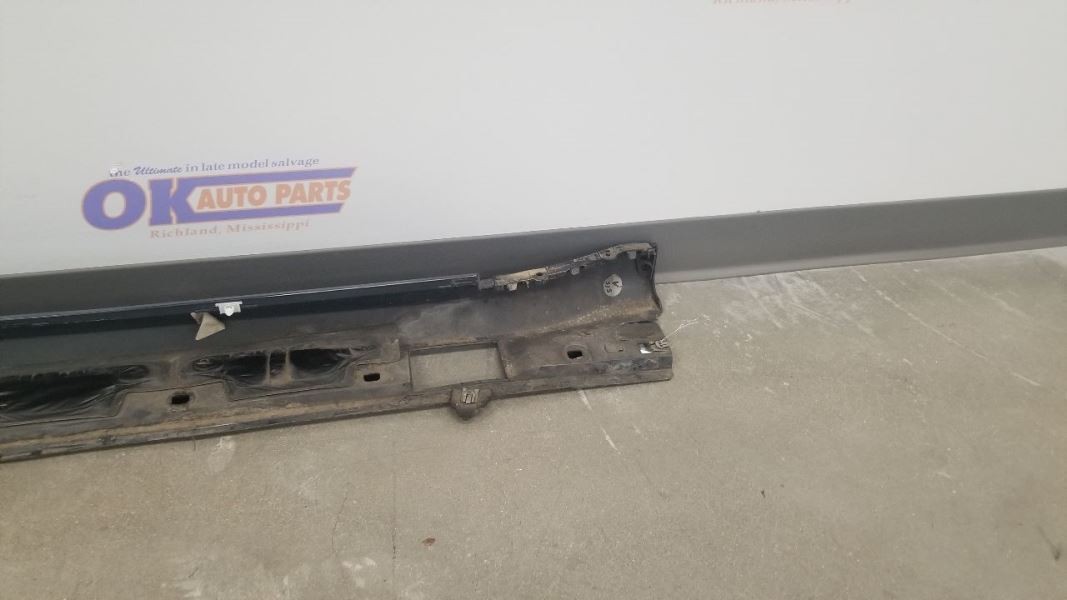15 PORSCHE PANAMERA S ROCKER PANEL MOULDING SIDE SKIRT LEFT DRIVER BLUE