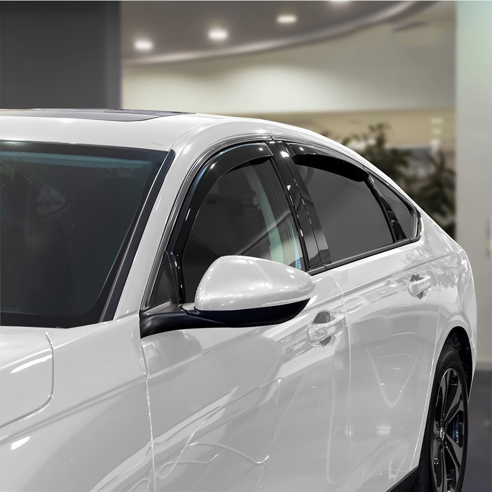 For 2023-2026 Honda Accord In-Channel Smoke Rain Guards Window Visors Vent Shade
