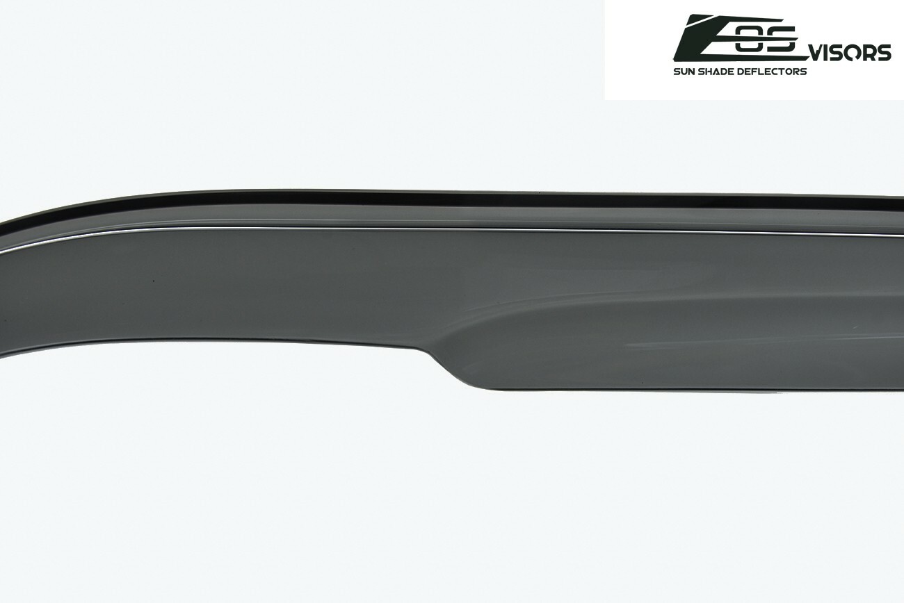 JDM SMOKE TINTED Side Vents Sun Shade Rain Guard Deflectors For 04-07 Scion xB