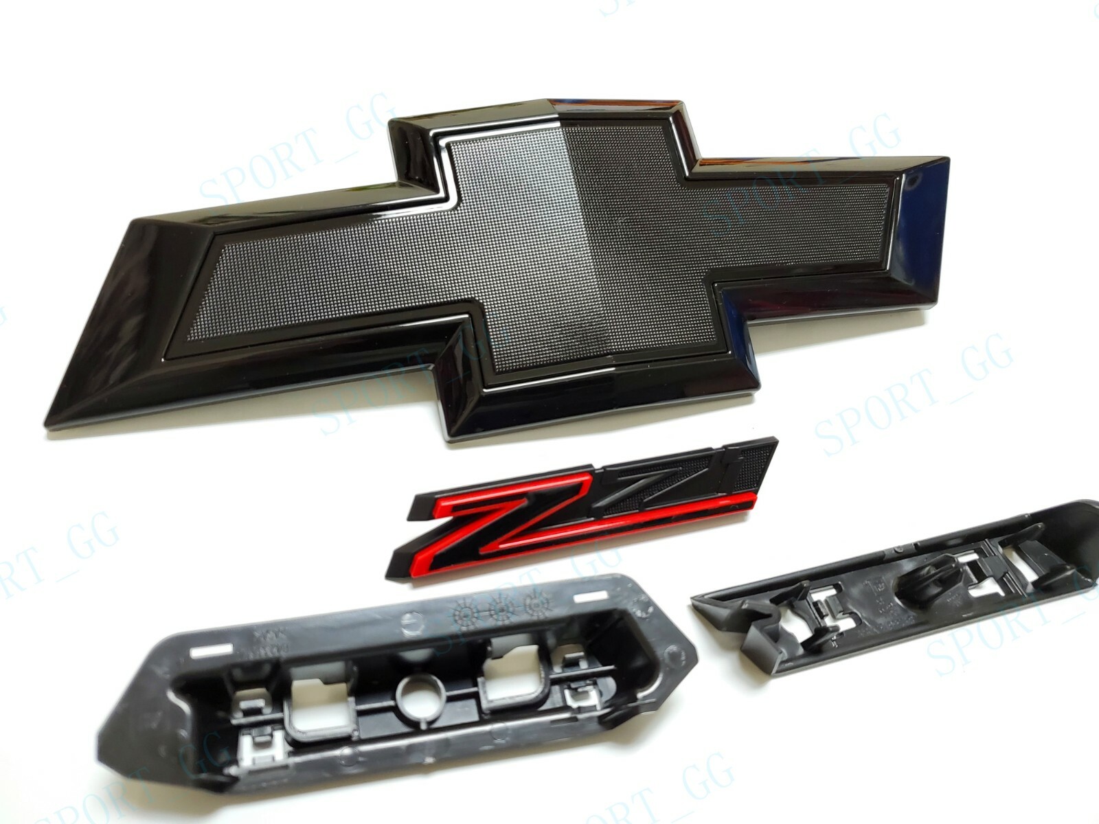 New 2019-2021 Silverado 1500 Bowtie Front Grille Black Emblem Z71 Emblems Badge