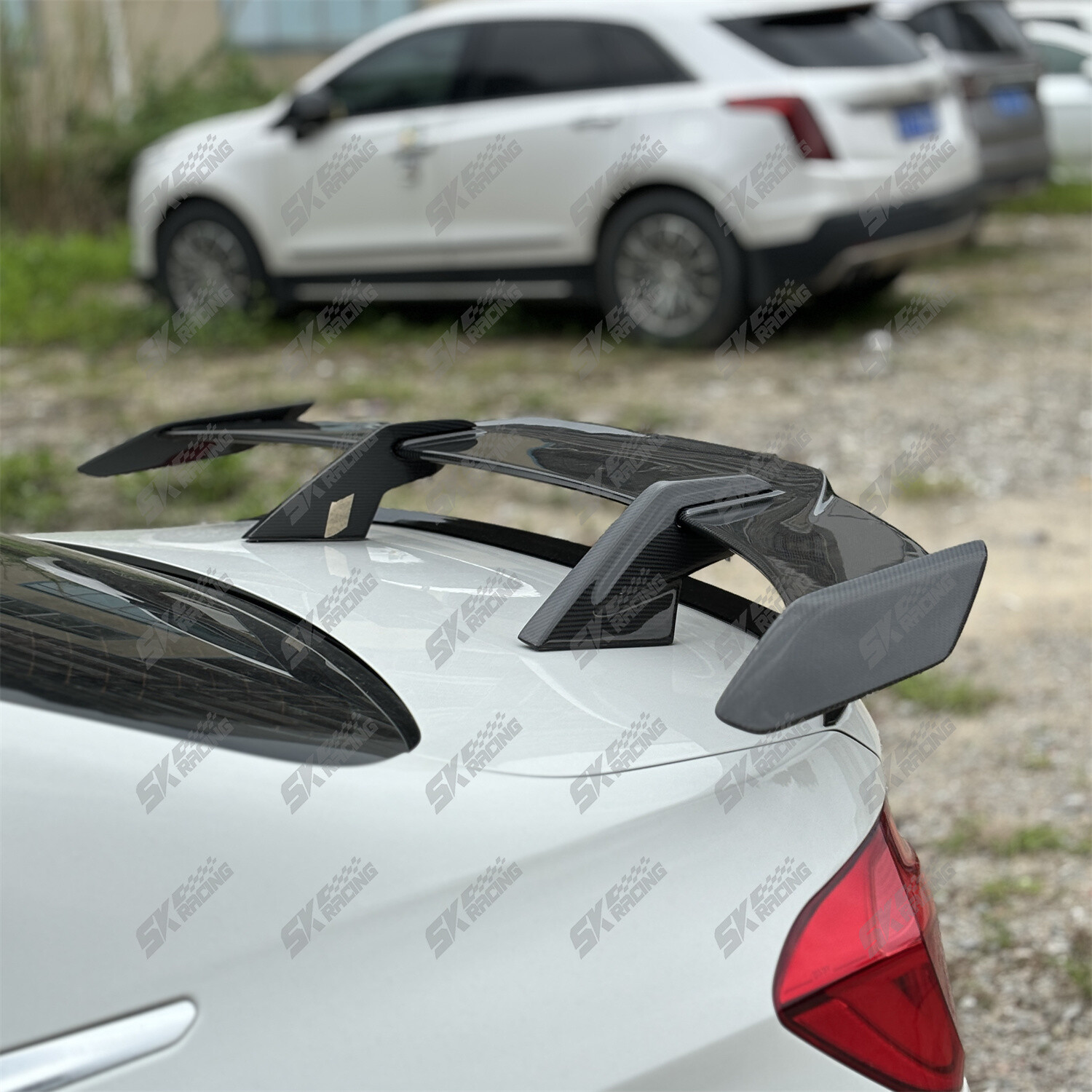 Carbon/Gloss Rear Trunk Spoiler Wing For BMW Coupe Sedan Gran Coupe Universal