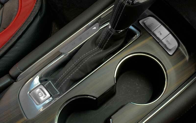 Gear Shift Button Sticker For Chevrolet Malibu 16-21 Middle Console Silver