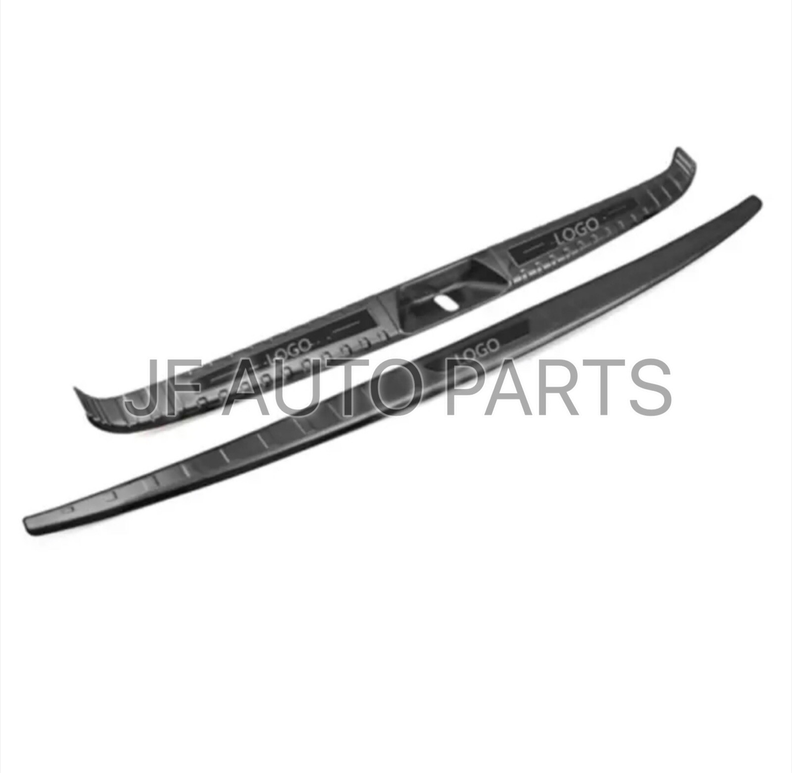 Black stainless Rear Bumper Protector Cover 2 Pcs For Toyota Sienna 2021-2023
