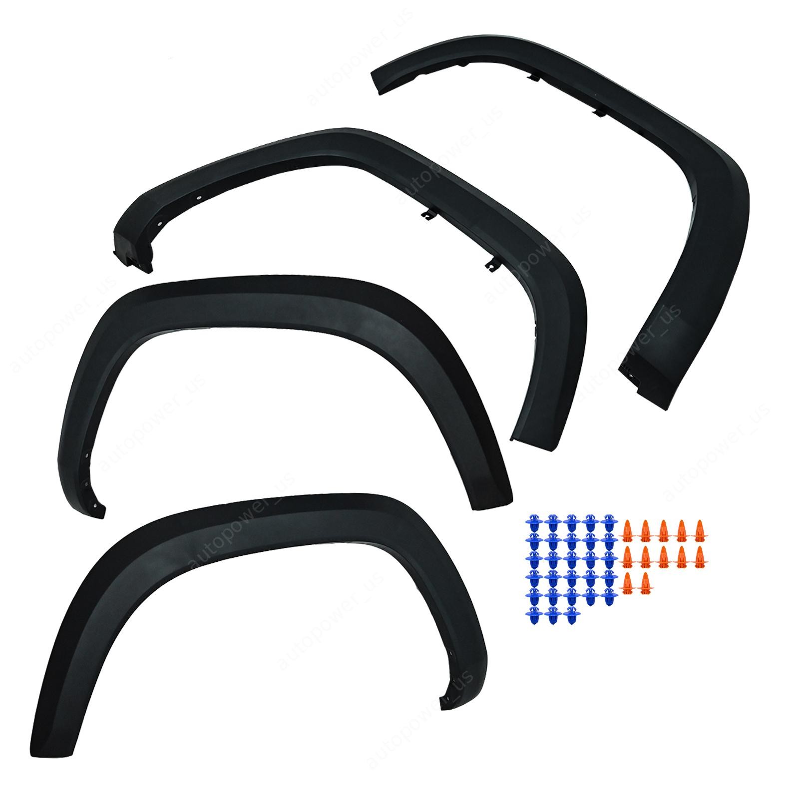 Front Rear Left Right Side Wheel Fender Flare Trim For 2016-2023 Toyota Tacoma