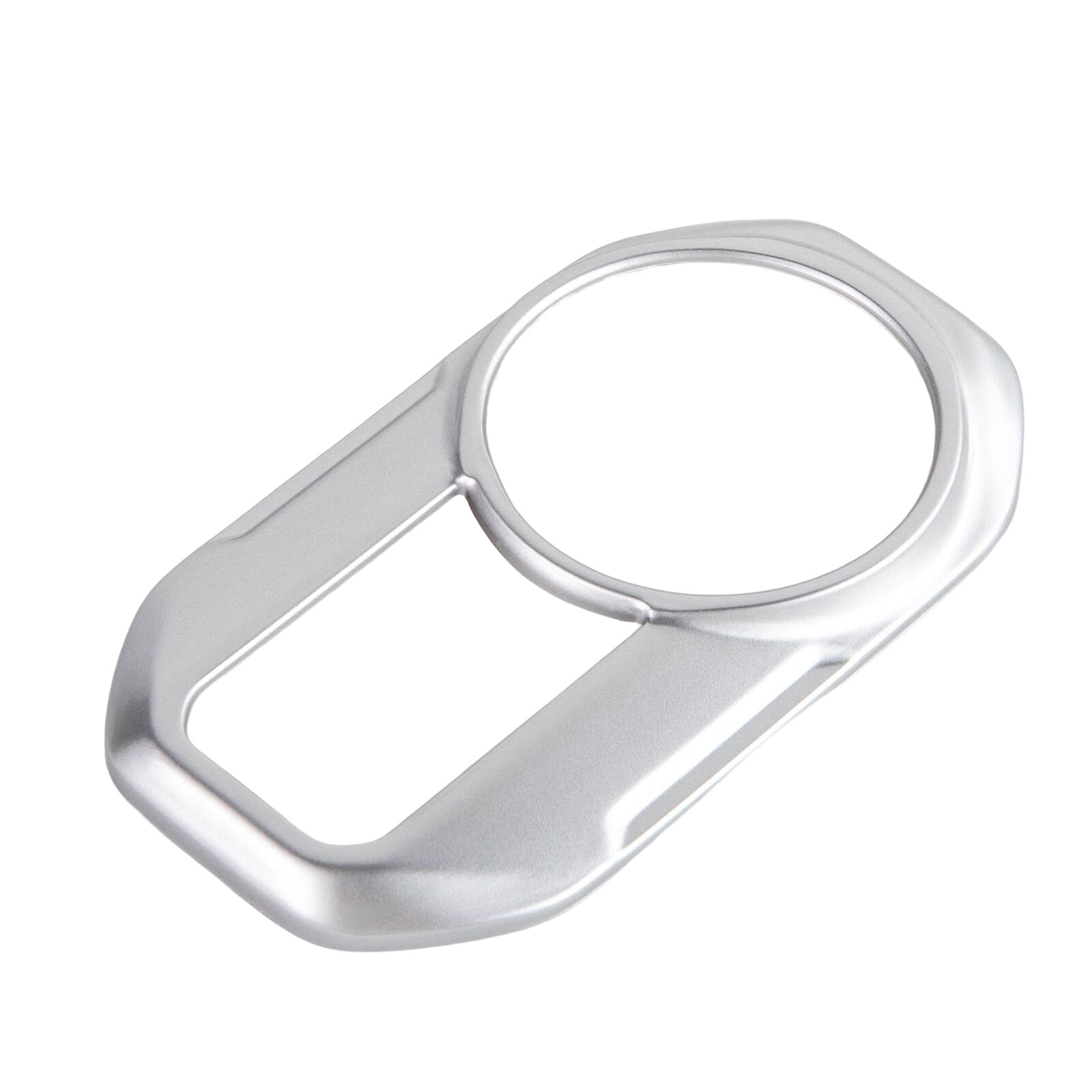 Silver Headlight Lamp Switch Button Cover Trim For Jeep Wrangler JL JT 2018-2021