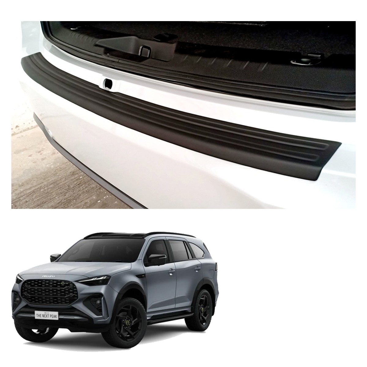 Rear Bumper Step Tailgate Cover For Isuzu Mu-x MuX 4WD 2WD Facelift ’24 – ’25