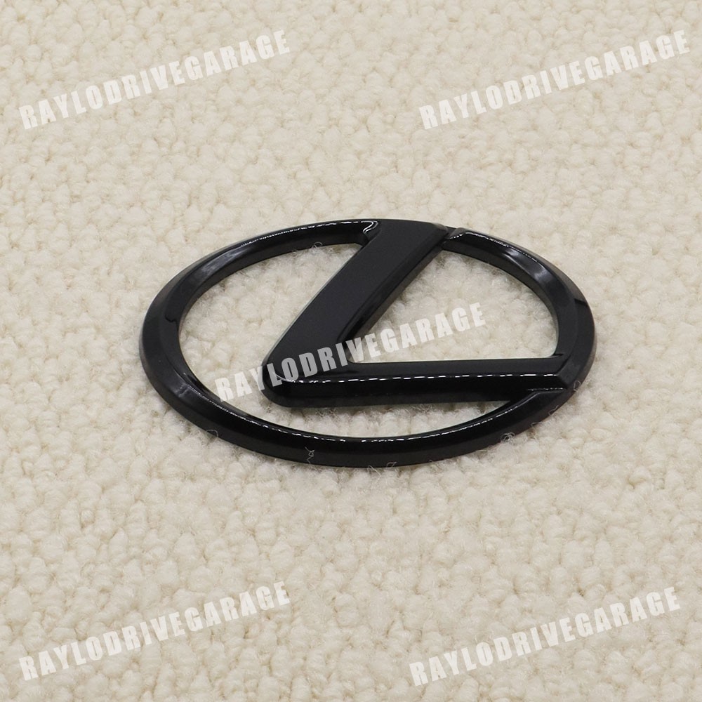 Rear Emblem For IS250 IS250 IS F ES350 RX350 RX450H Black Trunk Badge 3D Decal