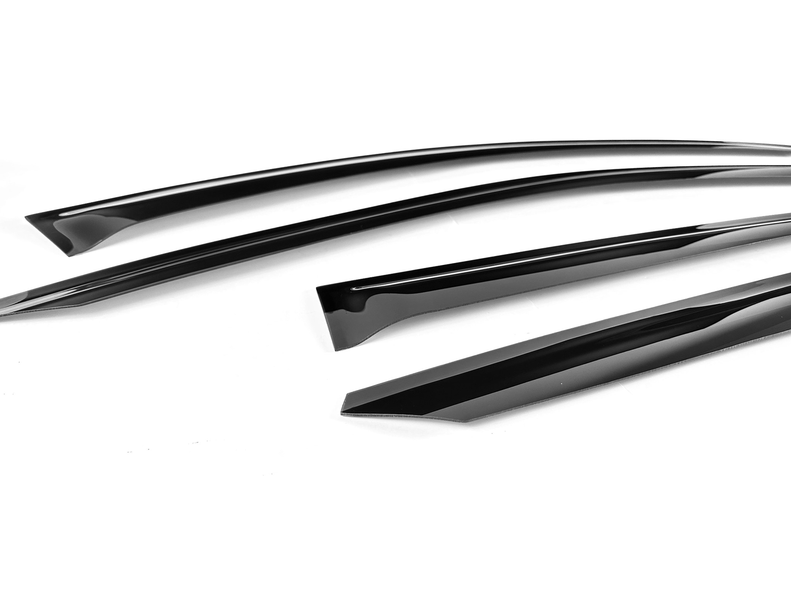 Front Rear Window Visor Sun Vent Rain Wind Guard Shade For 22-up Hyundai Tucson