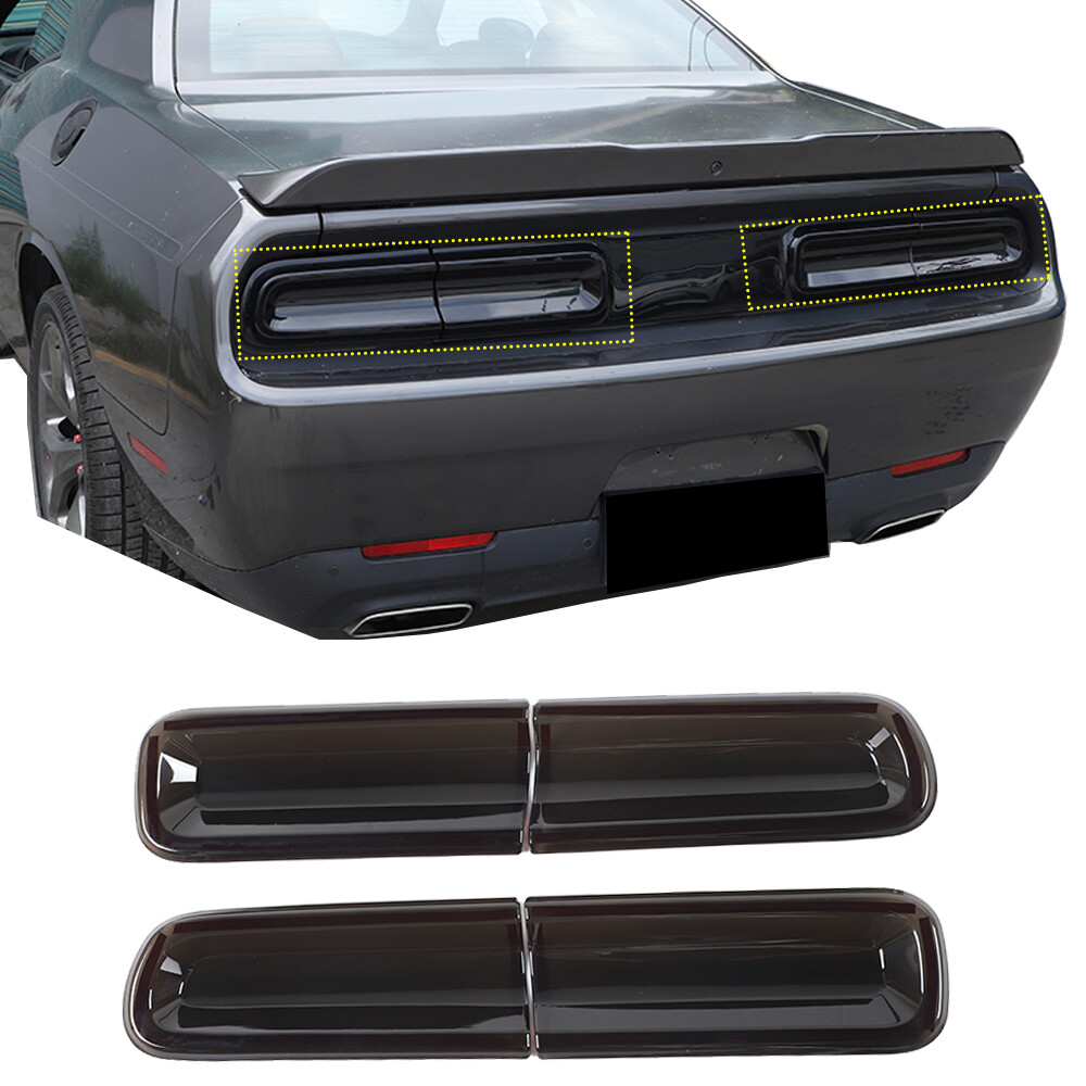 Taillight Lamp Shell Cover Trim Decoration Accessories For Dodge Challenger 15+