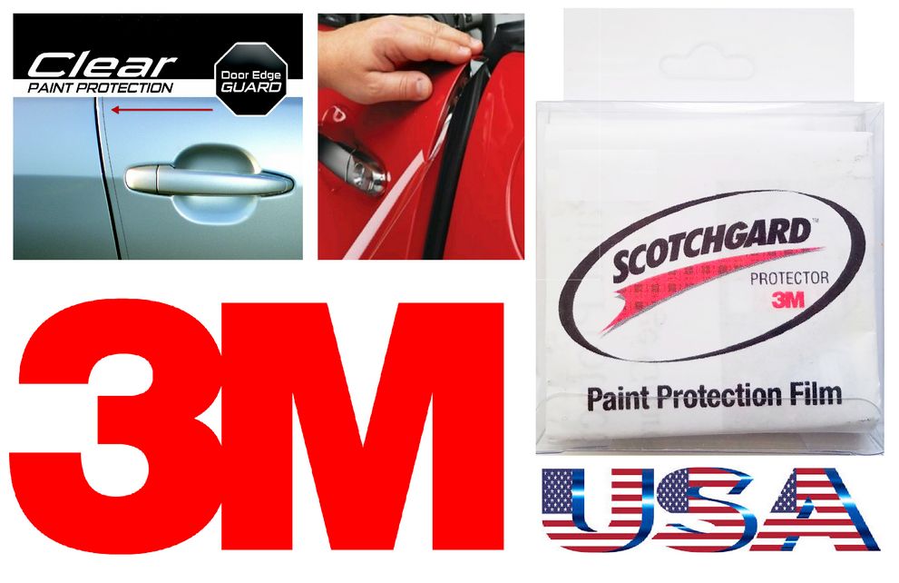 3M 4 Door Edge Anti Scratch Clear Guard Protector Film Scotchgard Car Truck ATV