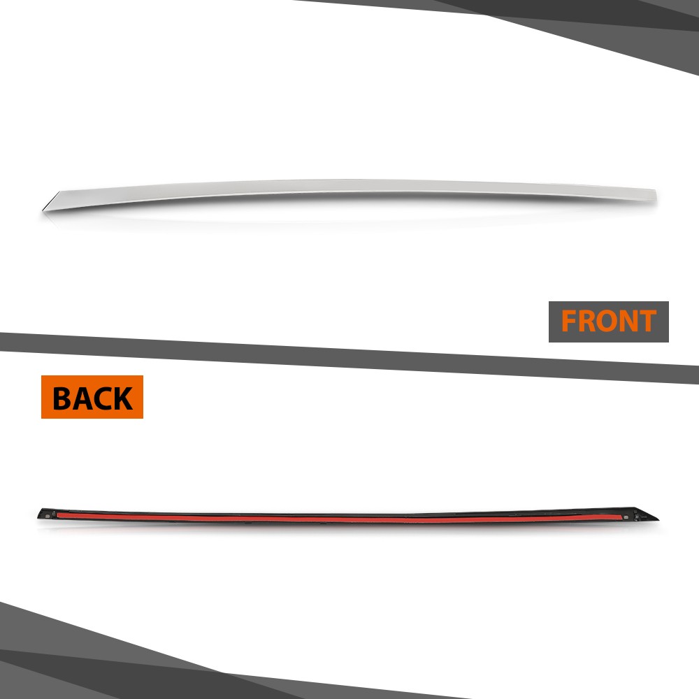 Fit For 2011-2016 Kia Optima Rear Right Side Door Frame Molding Chrome