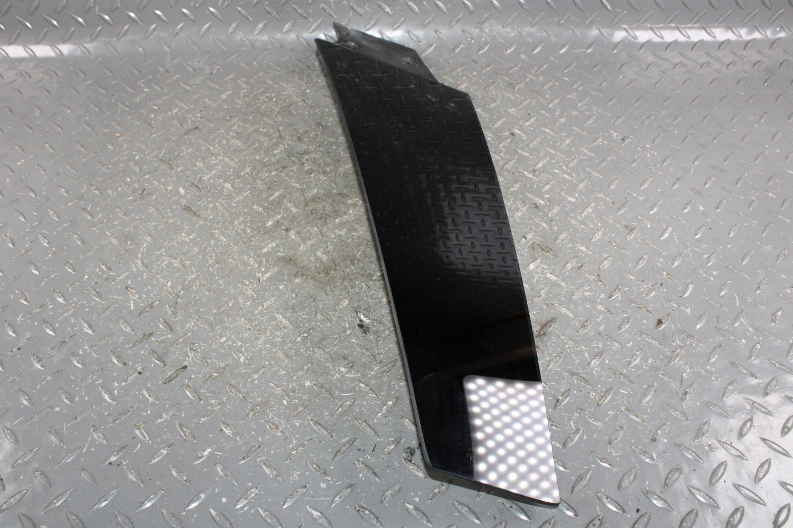 12-15 Tesla Model S Black Passenger Right RH B Pillar Exterior Trim Panel OE WTY