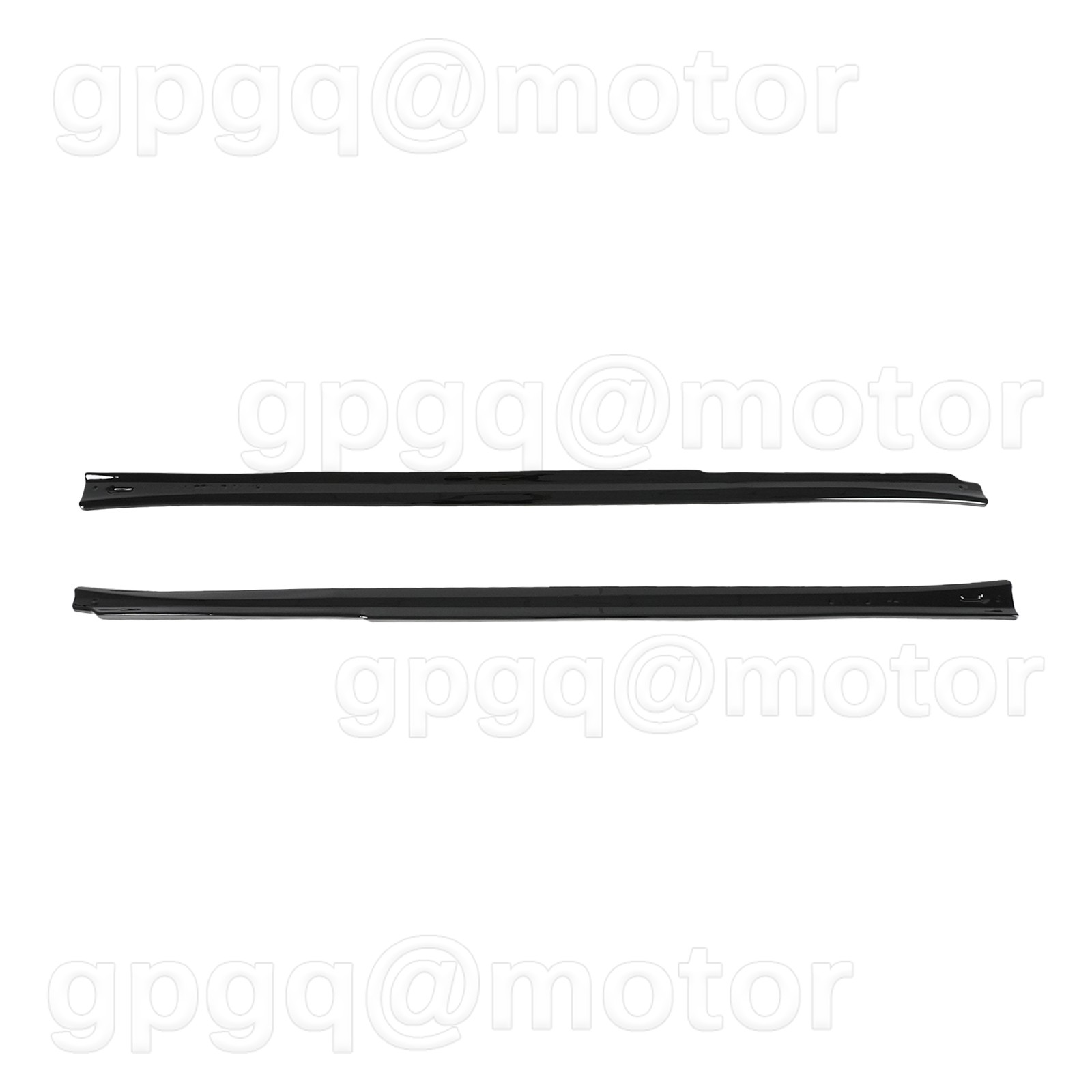 For BMW X4 G02 F98 X4M 2018-2023 Gloss Black Side Skirt Extension Kit