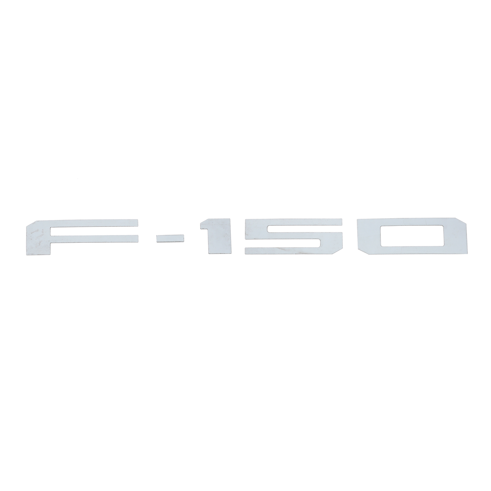 NEW OEM 2021 Ford F-150 Bright Chrome Rear Tailgate Lettering Decal Stick On