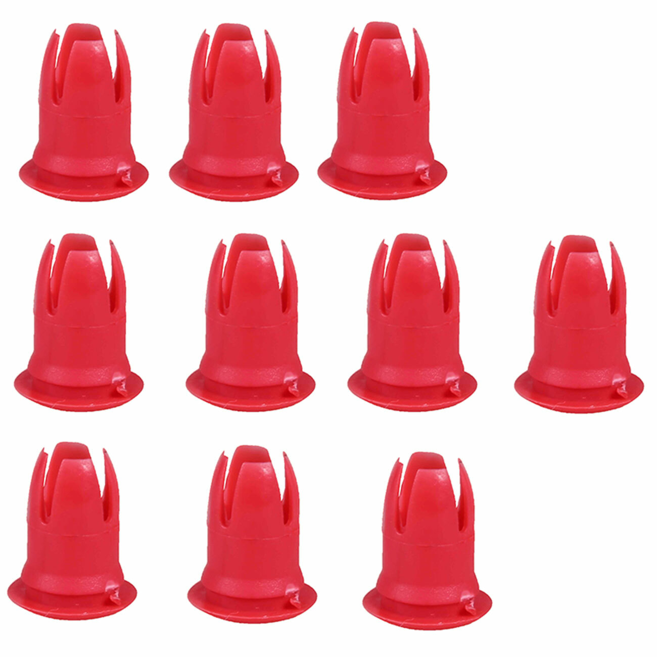 10 PCS FOR Mercedes R107 W108 W109 W123 R129 Moulding Clips TOPAZ 0019882081